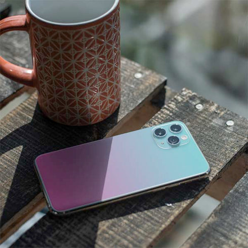 Purple and Blue Ombre iPhone 11 Pro Skin